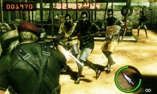 Resident Evil The Mercenaries 3D Screenshot 