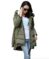 Orolay Women's Down Jacket with Faux Fur Trim Hood