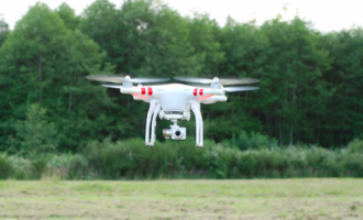 The V+ exactly as it arrives in the box, except with batteries charged and propellors spun on.